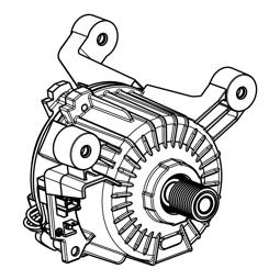 motor, induktion, magnet, 195V,1133Hz,Ø25.26,F