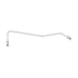 gas pipe, rear, right