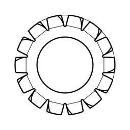 lock washer, thermocouple