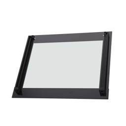 frontglas, svart, 592x501.7mm