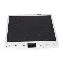cooking top with frame,white,60cm