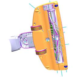 nozzle, brown, AEG