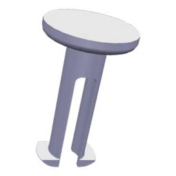 hinge, plug, bottom