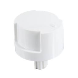knob, gas oven, white