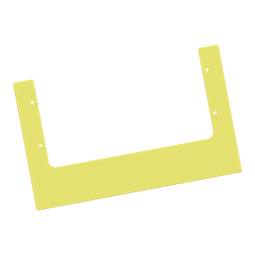 glass panel, lower, black, 598x375 ITB_703