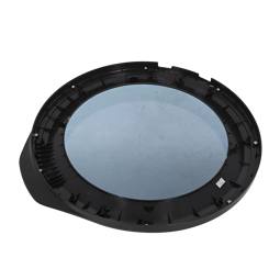 cornice porta, esterno, assieme, Ø=48mm,D-GREY+ONYX C