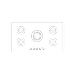 work top, black, Electrolux, 880x510mm