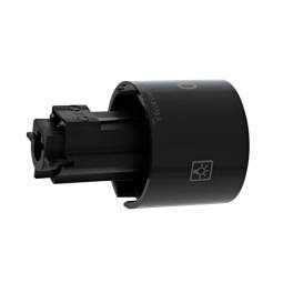 knob, function, black, 3+0