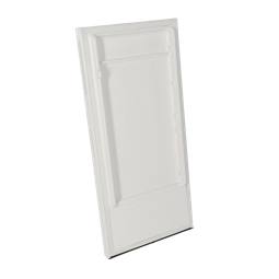 Ensemble de porte du réfrigérateur blanc - 550x91.5x1184.5mm