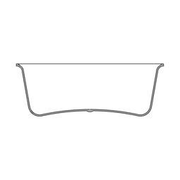 Vitre de hublot de sèche-linge