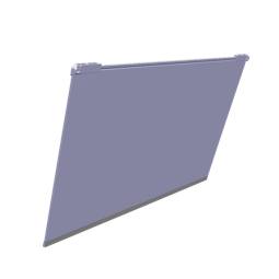 ripiano vetro, kit, 487x303mm