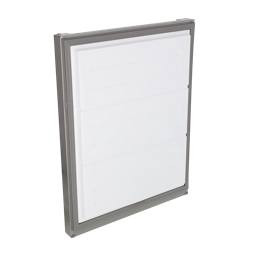 Ensamblaje de la puerta del congelador - Stainless Steel - 700x595mm