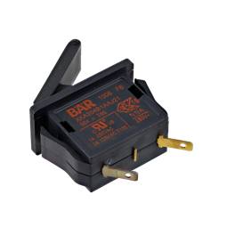 microinterruptor, copete, negro