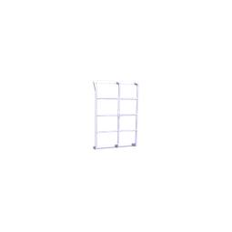 Grille,tôle du support,droit