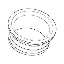 gasket, tub, scroll cover