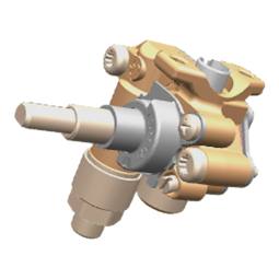 Gashahn,mittelschnell,d=0.32 G25-25mbar