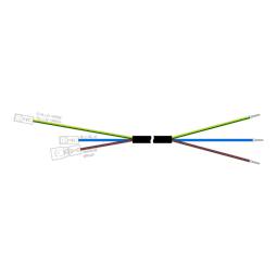 cable de alimentacion,3x1,5mm2, 1650mm