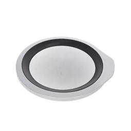 TÜRRAHMEN,VORNE,SILBER,Ø490MM