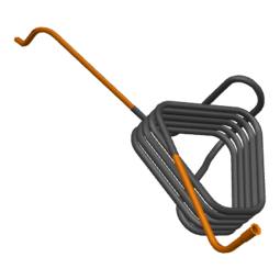 heating element, evaporation tray, tube, L=1981mm