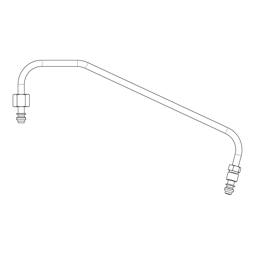 tubo gas, destro, anteriore