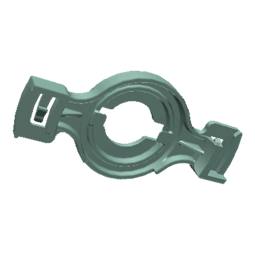 clip, retainer, fan motor