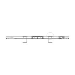BEDIENBLENDE,INOX,60CM,SET,2K