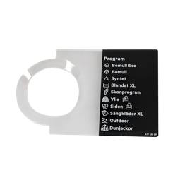 programme plate,knob,adhesive,SV