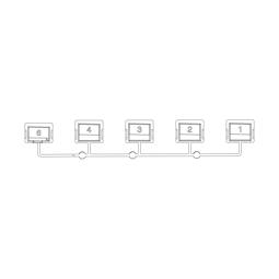 button set, white