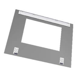 Gruppo per vetro porta - 594x463mm