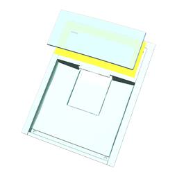 Distributeur eau,plaque décor,