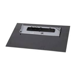 glass panel, upper, black,