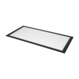 door glass, inner, 824x402mm