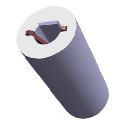 knob, inox