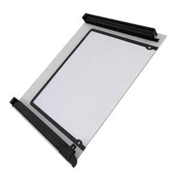 White Oven Outer Door Glass - 544 x 425.8mm