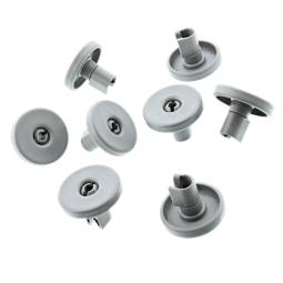 Dishwasher Lower Basket Wheel Kit - Pack of 8