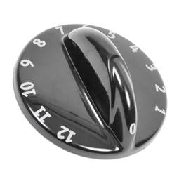 Black Hob Control Knob