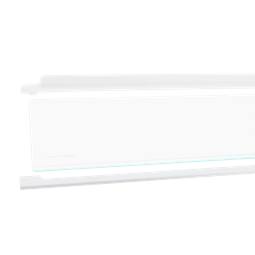 Etagère en verre complète neutre 477x152mm