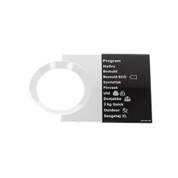 programme plate,knob,adhesive,DA