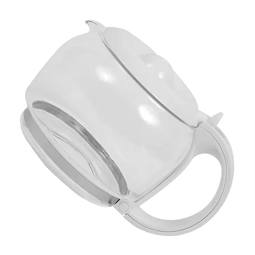 Glaskanne für Kaffeemaschinen, weiß