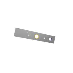 BEDIENBLENDE,CREME,60CM, ANALO