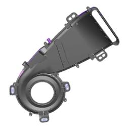 air duct, lower, G60