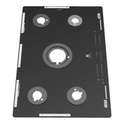 ARBEITSPLATTE,SCHWARZ,ELECTROL
