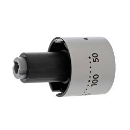 knap, termostat, inox, 0-275