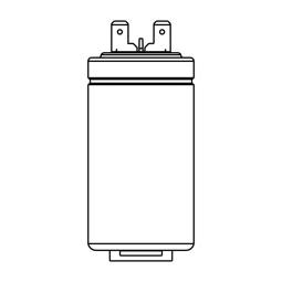 Condensateur de machine à laver