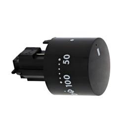 KNEBEL,THERMOSTAT,SCHWARZ,0-27