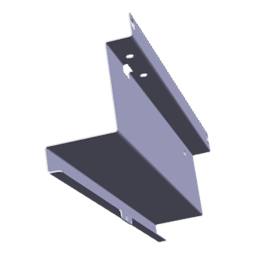 spacer, left, black, 182,4x62,9x40,6