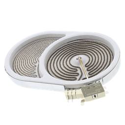 straalverwarmer, dubbel, ovaal, 170x265, 230V, 2200W