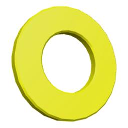 Scheibe, 21x11.1mm