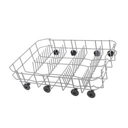 UNTERER KORB,METALLIG,SILBER,3