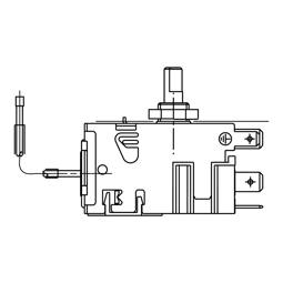 thermostat, réfrigérateur, 077B, 790mm